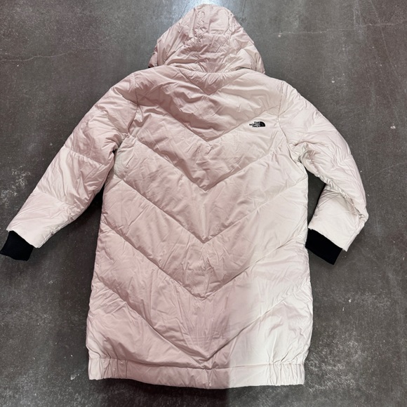 the north face women's albroz parka vintage white - Picture 3 of 7